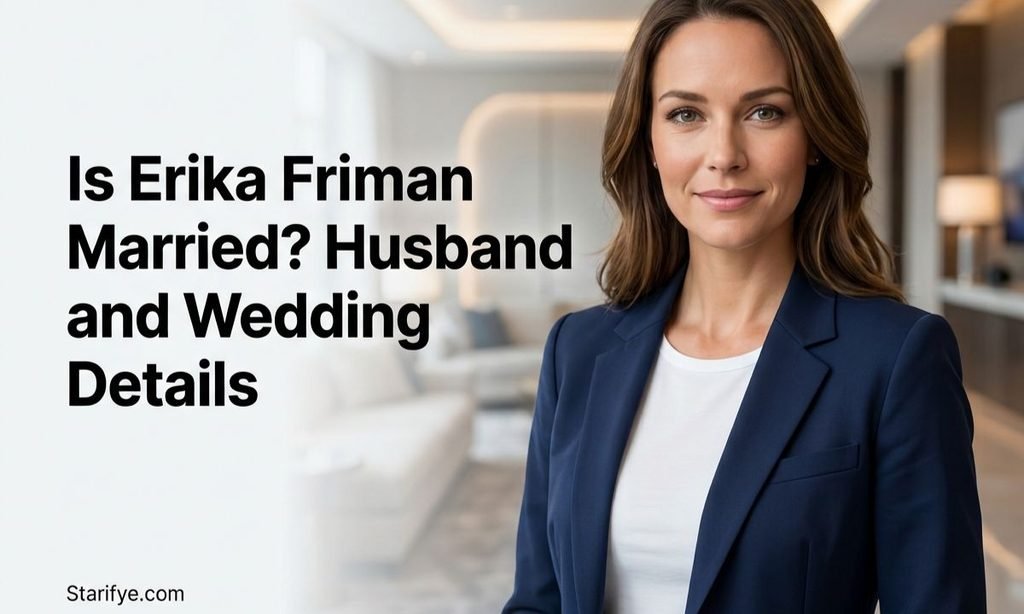 Is Erika Friman Married? Husband and Wedding Details