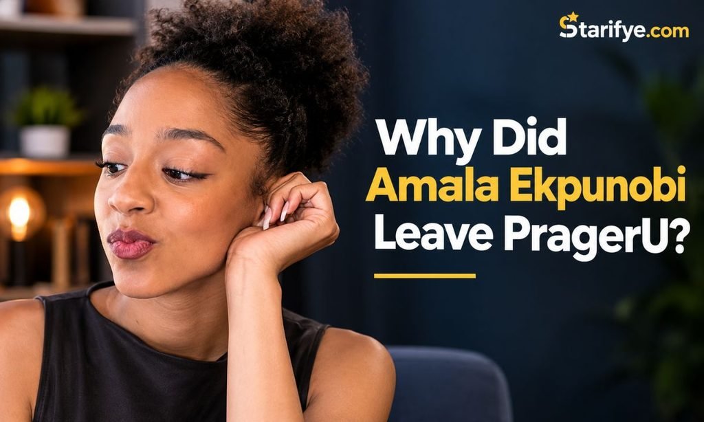 Why Did Amala Ekpunobi Leave PragerU?